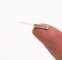 Neuropixels 2.0 multishank probe bare die on fingertip (1).png